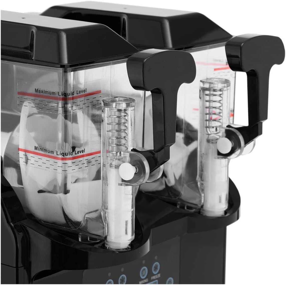 Slush-Maschine für den Gastronomieeinsatz 2 x 1,7 l mit digitalem Bedienfeld