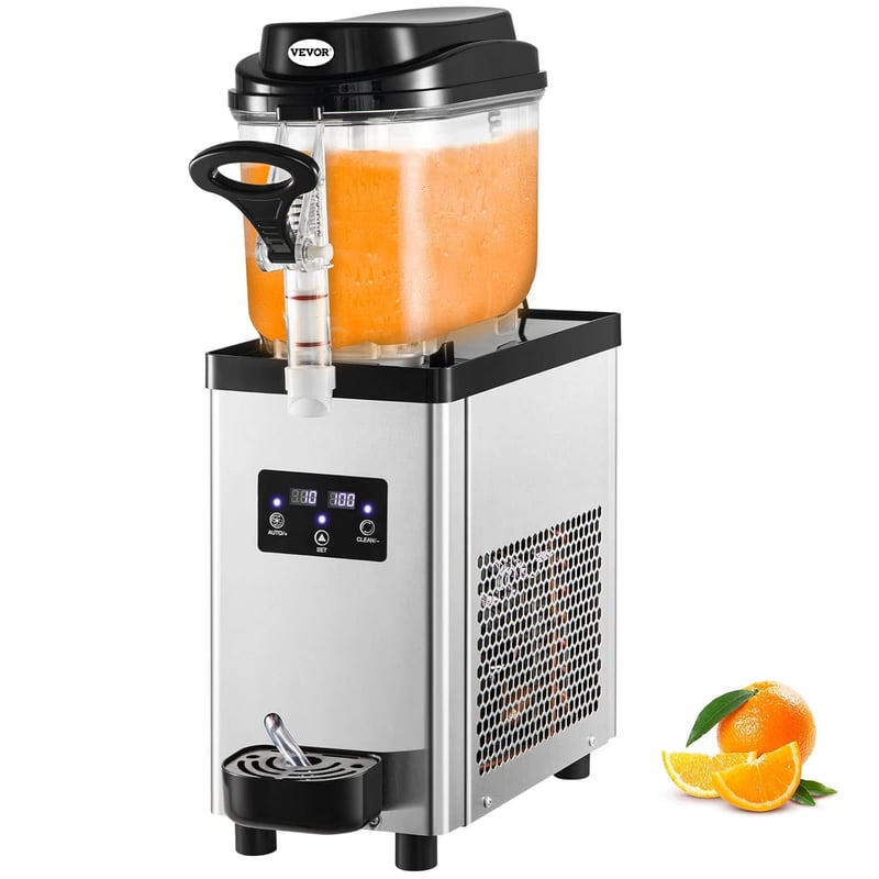 Kommerzielle Slush-Maschine 6L aus Edelstahl für Bars und Cafés