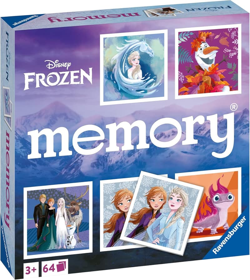 Disney Frozen Memory® - Spieleklassiker für 2-8 Spieler ab 3 Jahren