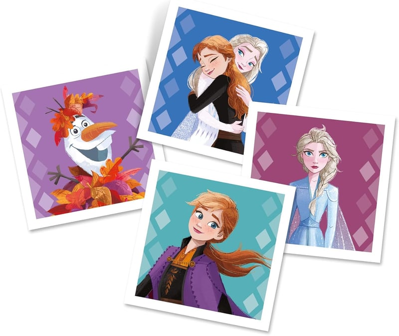 Clementoni Memory Pocket Frozen – Gedächtnisspiel für Kinder ab 4 Jahren