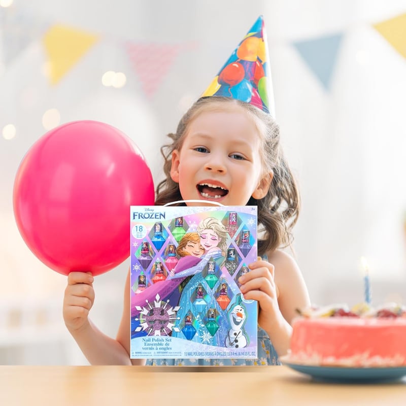 Disney Frozen Nagellack-Set für Kinder, wasserbasiert, schnell trocknend