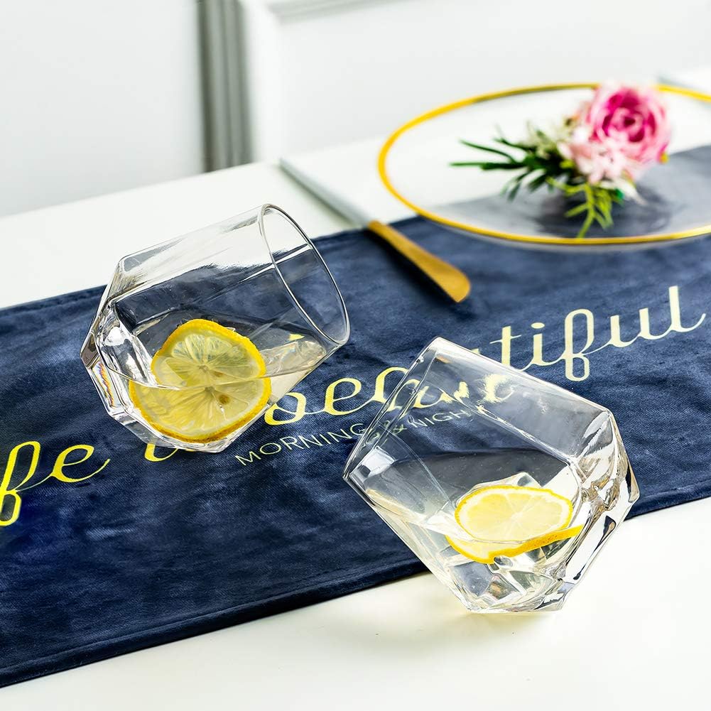 Gekippte Whiskygläser im 2er-Set – 300 ml für Männer und Frauen