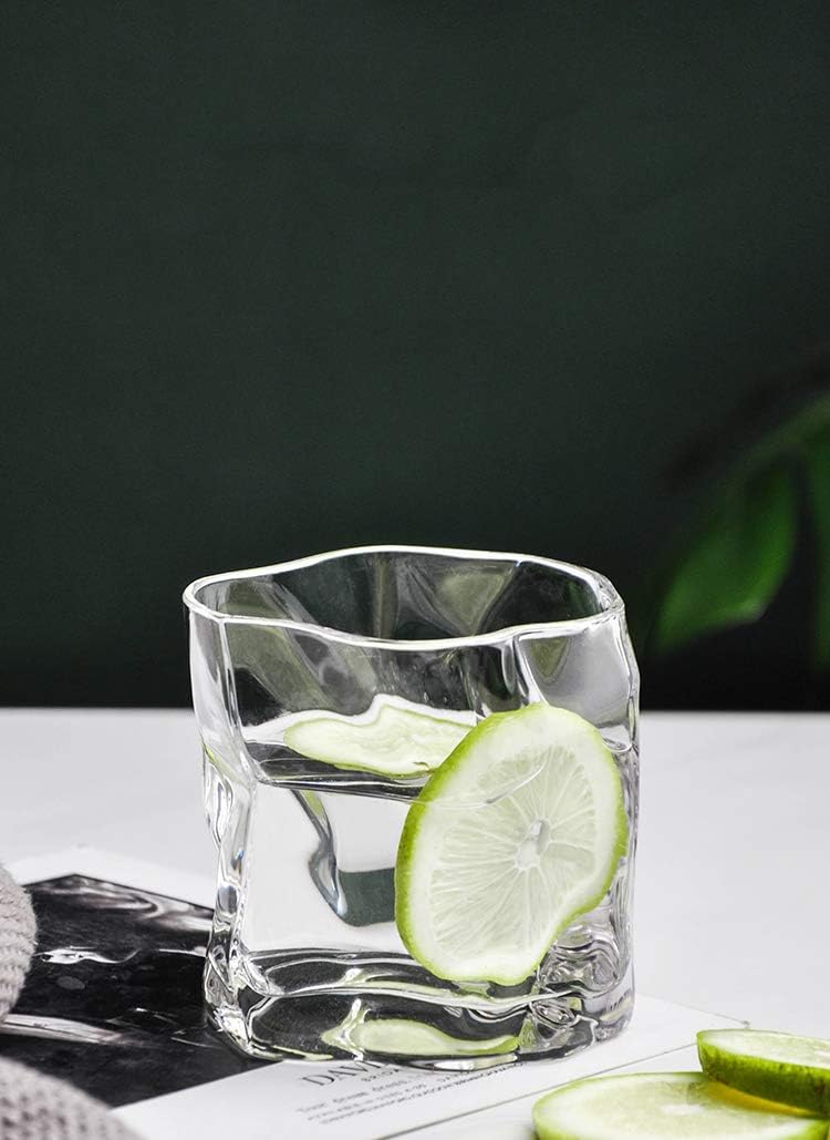 Modisches Whiskyglas-Set (2 Stück) für Bourbon/Rum – 250 ml, ideal für Väter und Männer