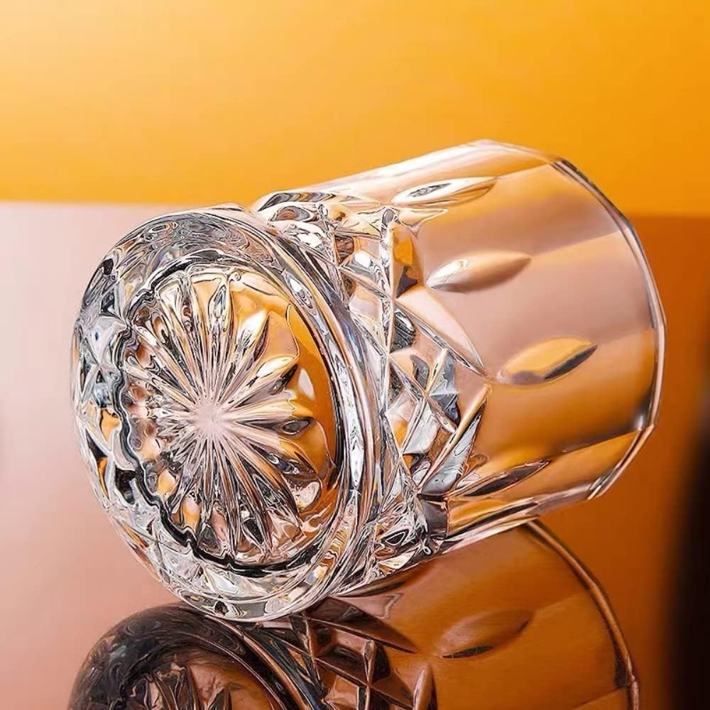 Stylisches Whisky-Gläser-Set für Cocktails, 6 Stück, 300 ml
