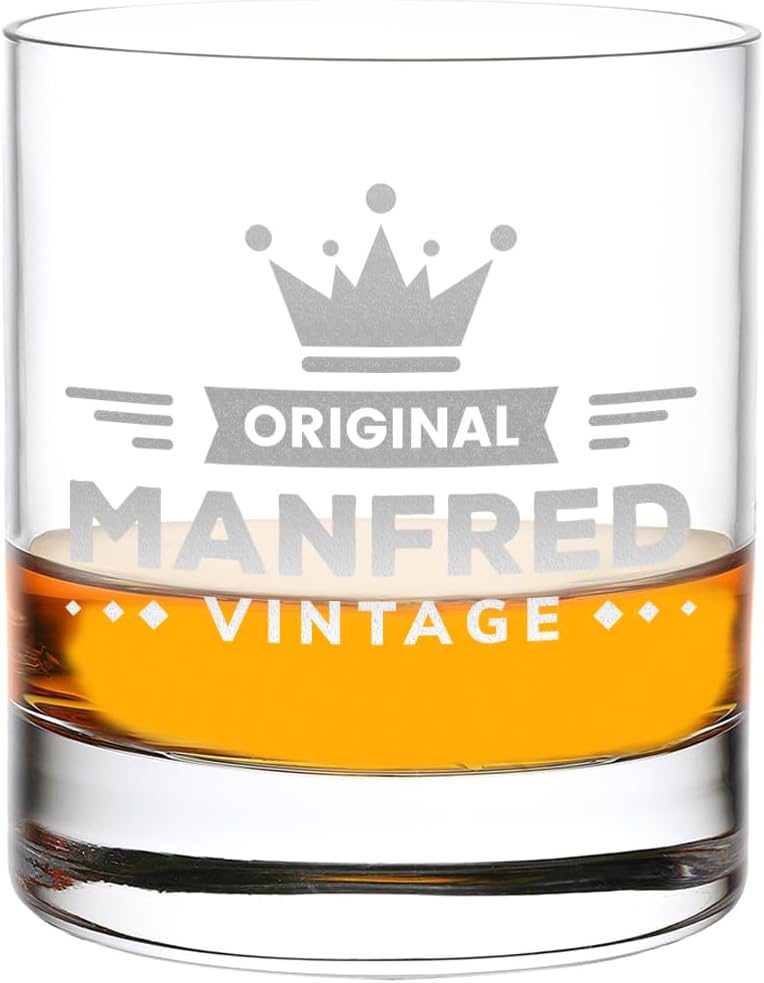 Personalisierbares Whiskyglas 315 ml für Männer – ideales Geschenk zum Geburtstag und Vatertag