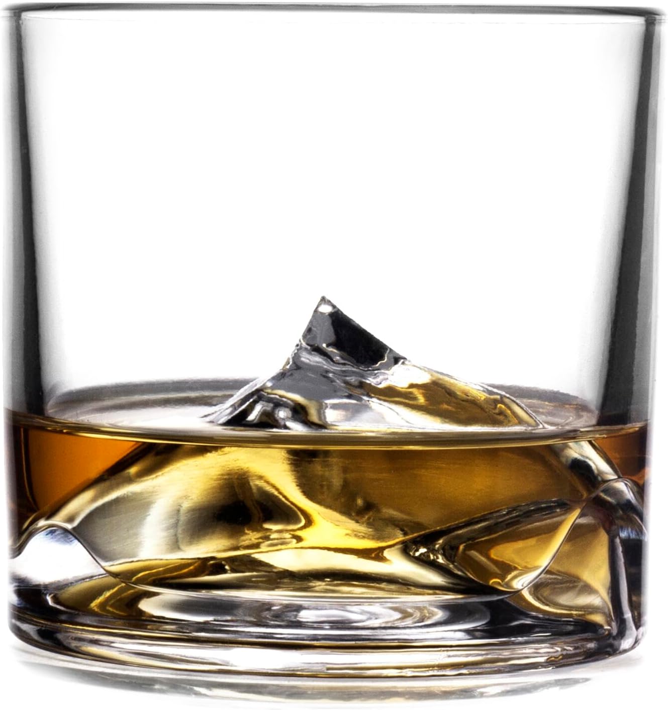 Exklusives Kristallglas Whisky-Set Everest für Männer, 2-teilig