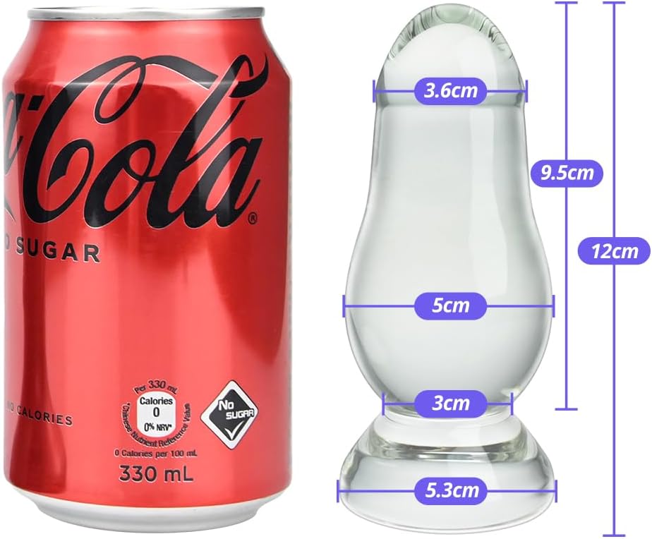 Glas Analplug für G-Punkt Massage – Prostata Stimulator für Paare