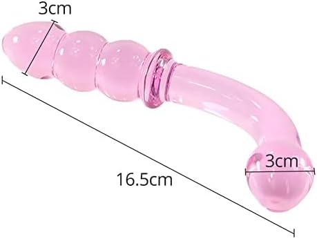 Glas Dildo Butt Plug für Prostata- und G-Punkt-Massage