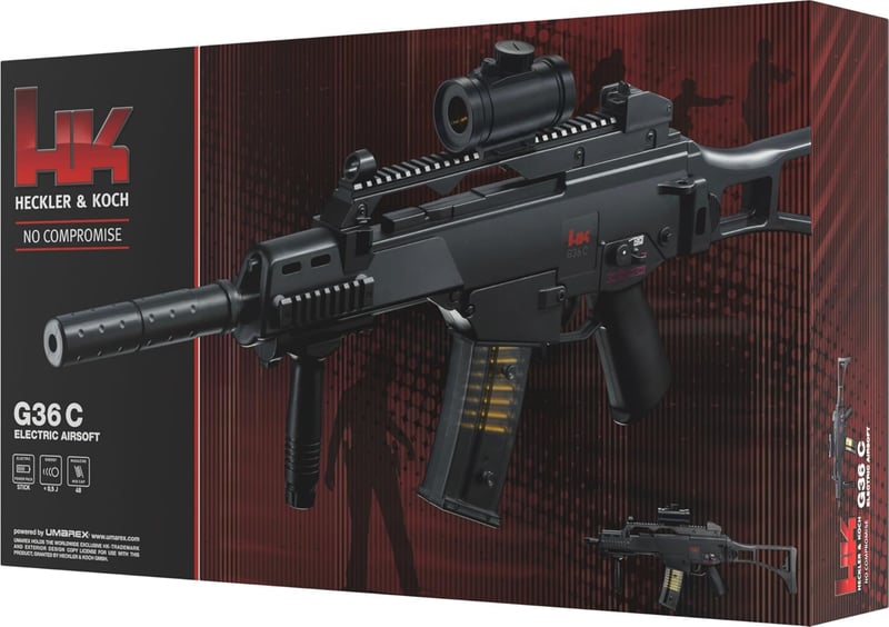Umarex G36 C Airsoftgewehr - elektrisches Full-Auto mit 0,5 Joule