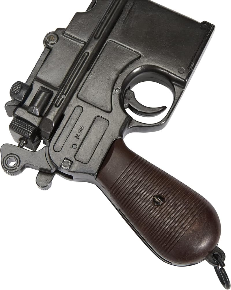 Mauser 1896 Replica Pistole für Erwachsene, schwarz