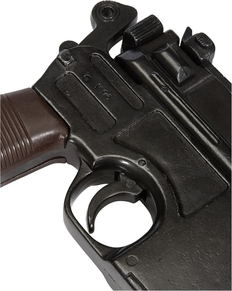 Mauser 1896 Replica Pistole für Erwachsene, schwarz