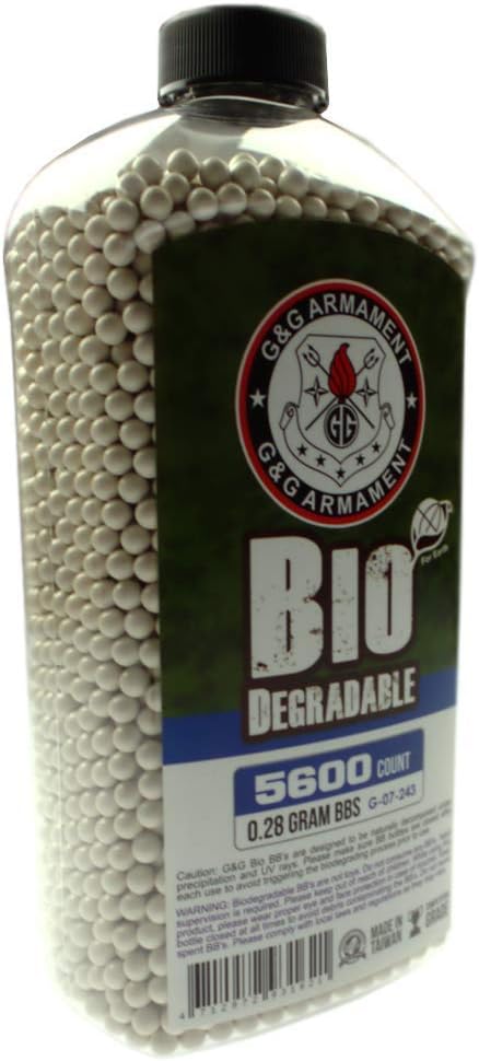 G&G Bio Precision Airsoft-BBs 0,28g - 5600 Schuss umweltfreundliche Munition