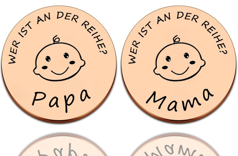 Personalisierte Geschenke zur Geburt für neue Eltern