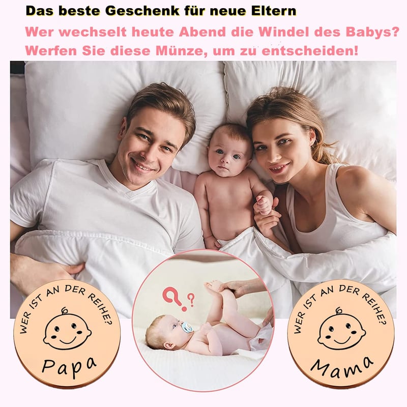 Personalisierte Geschenke zur Geburt für neue Eltern