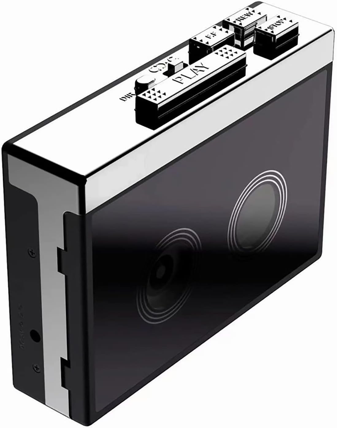 Nostalgischer Bluetooth-Kassettenspieler mit Radiofunktion