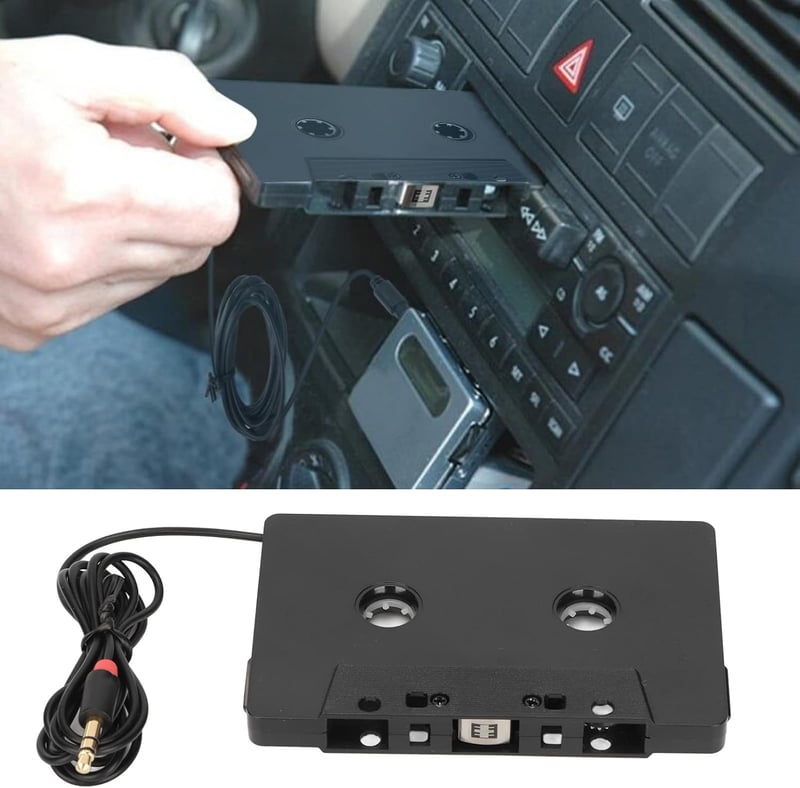 Aux-Adapter für Kassetten – 3,5mm Audiokabel für Auto