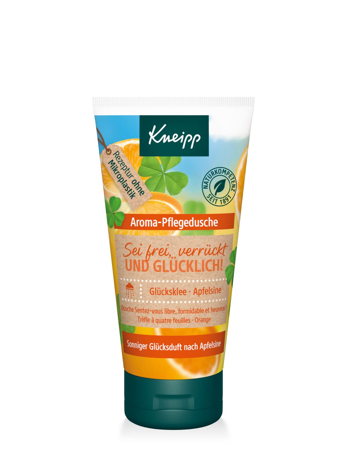 Kneipp Reisegröße Aroma-Duschgel Apfelsine 50ml – erfrischend und plastikfrei
