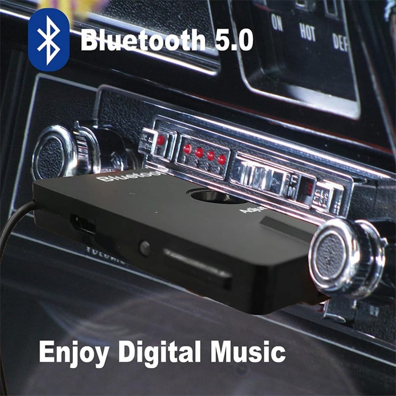 Kabelloser Bluetooth Kassettenadapter für Auto und Zuhause