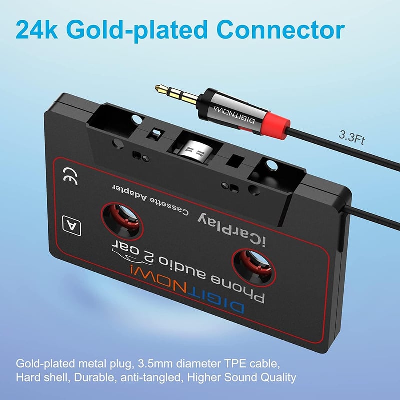 Kassettenadapter für Auto