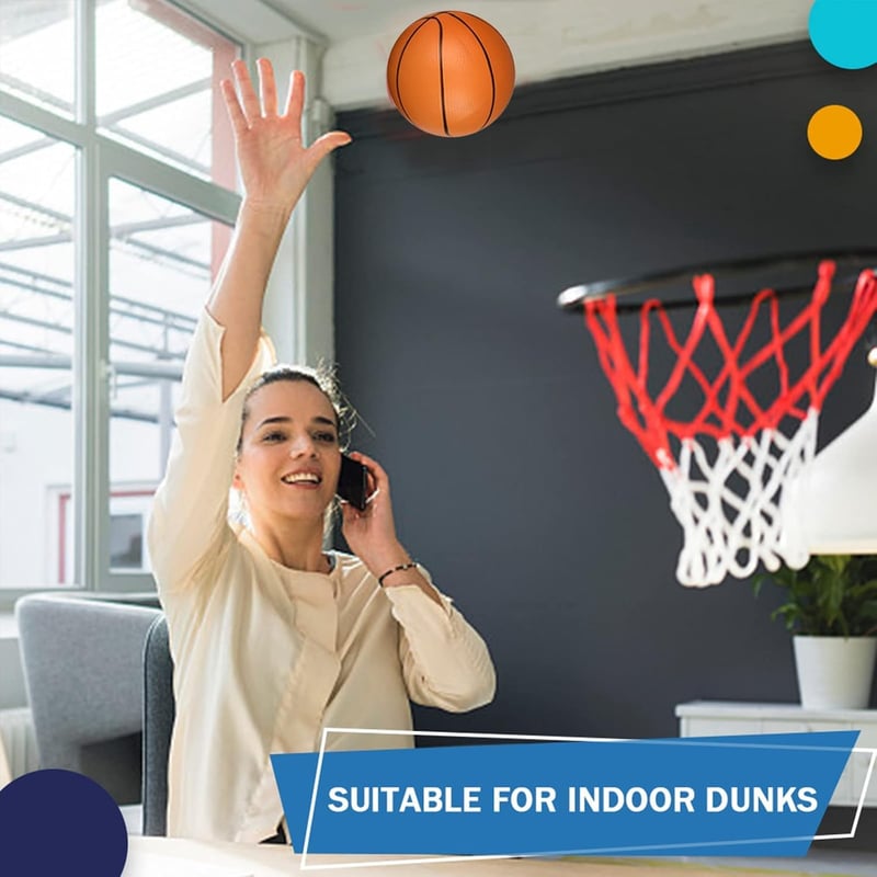 Mini Basketball für Kinder und Erwachsene - 16 cm, für Indoor-Spiel und Pools