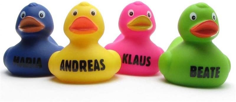 Personalisierbare Sauna-Badeente für individuell gestalteten Spaß