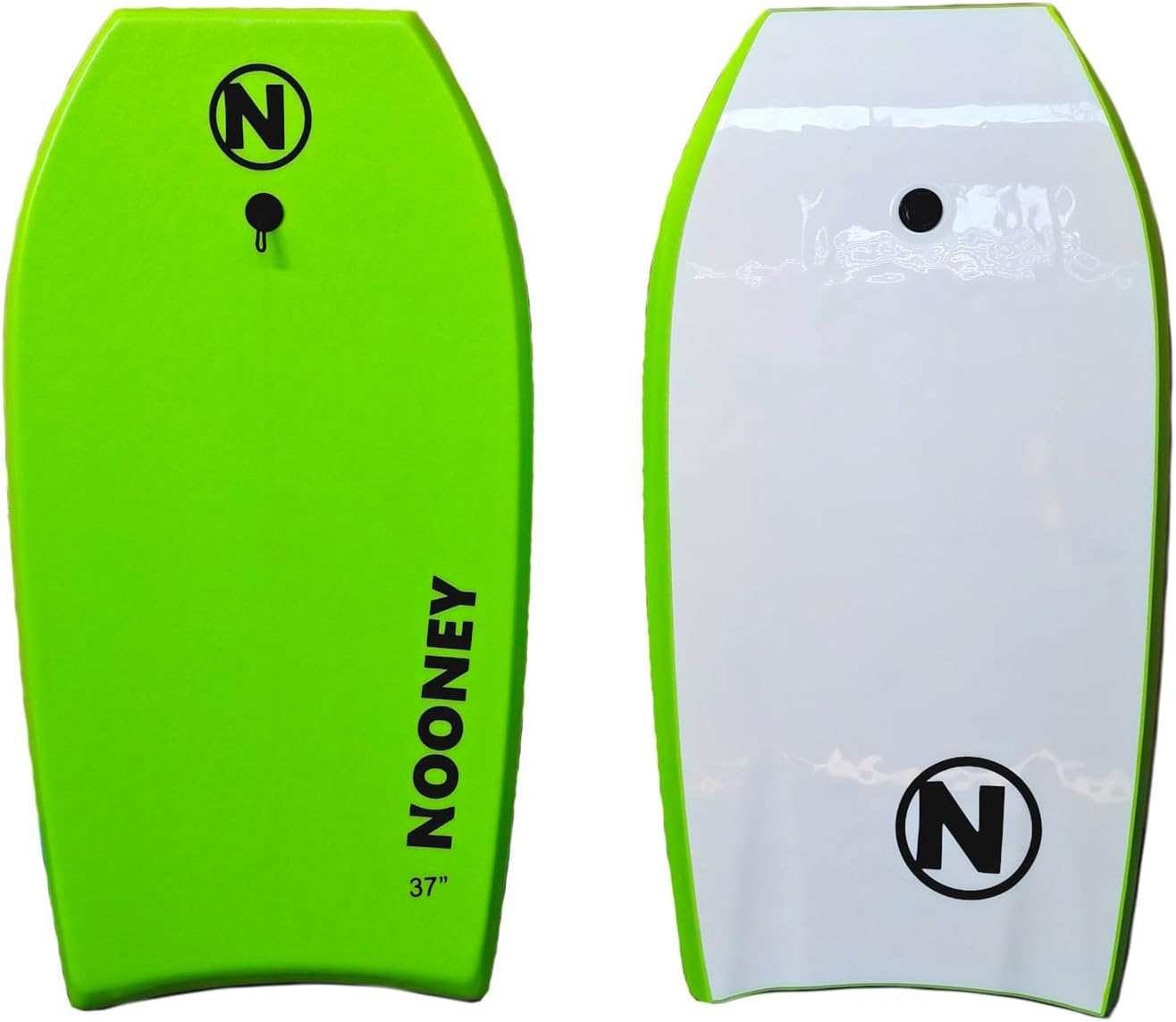 Nooney Bodyboard EPS grün mit Leash – Wellenbrett in verschiedenen Größen