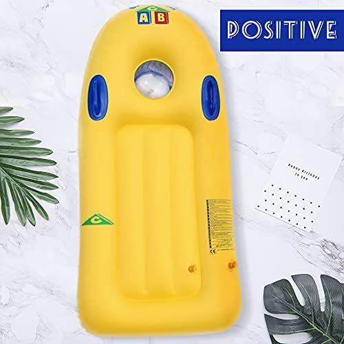 Aufblasbares Bodyboard mit Griffen für Strand und Pool – 110*48cm