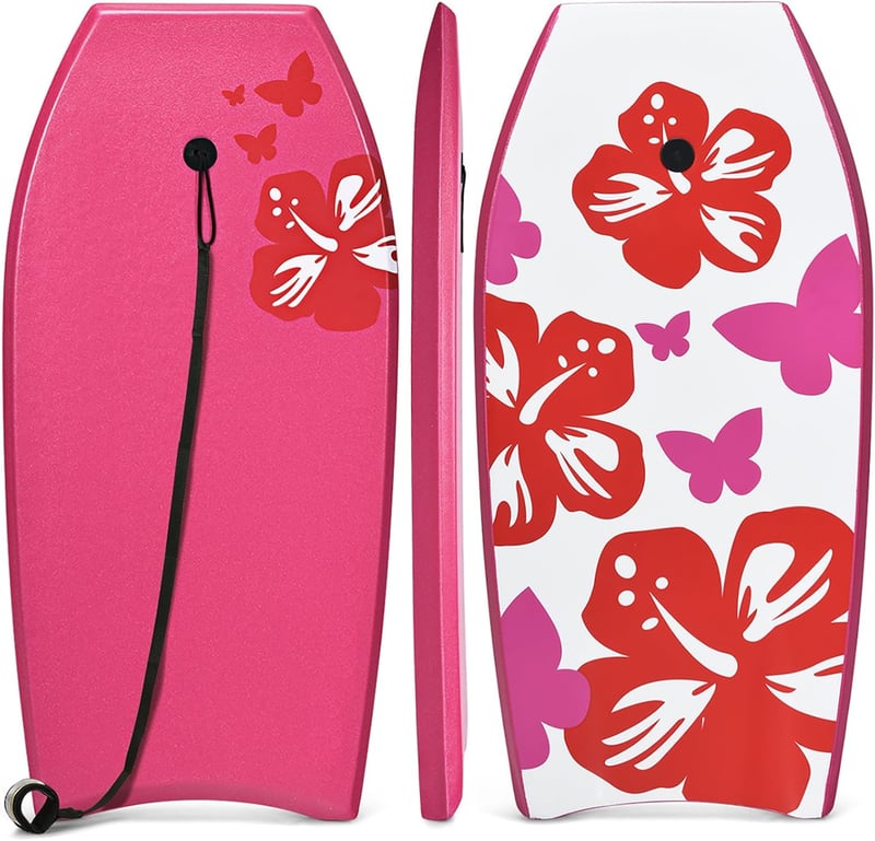 COSTWAY Bodyboard 104x51cm für Kinder und Erwachsene