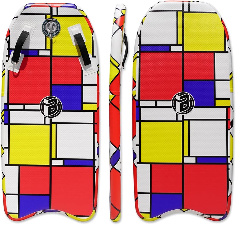 Faltbares 48-Zoll Bodyboard mit Hammernaht-Technologie und 15PSI Druck
