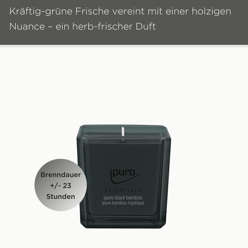 Dekorative Duftkerze 
