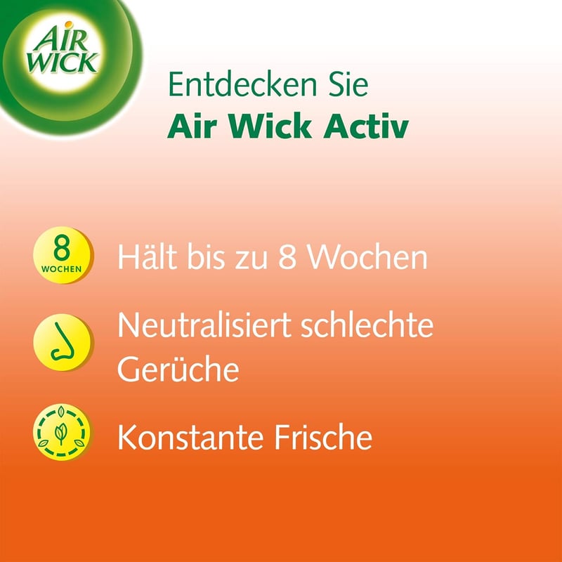 Air Wick Activ Anti-Tabak Lufterfrischer, 375 ml