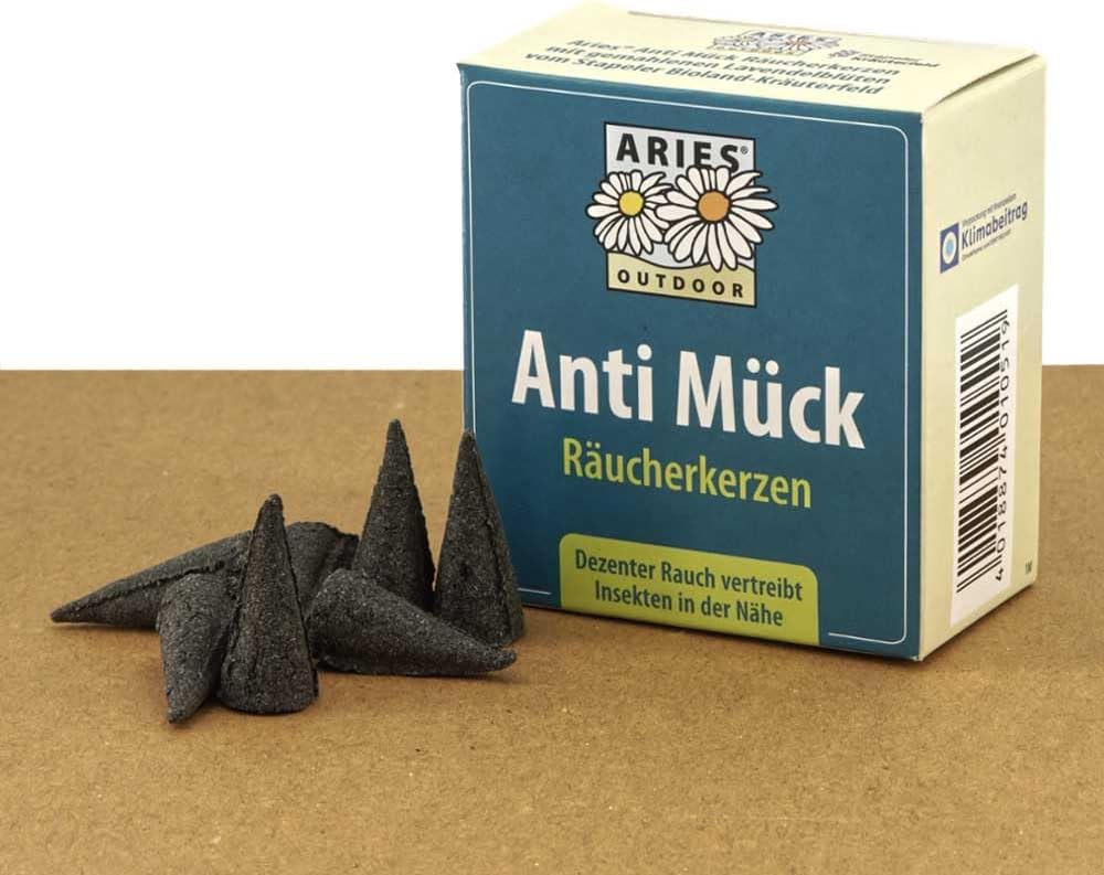 Anti-Mücken Räucherkerzen - Umweltfreundlich, 20 Stück
