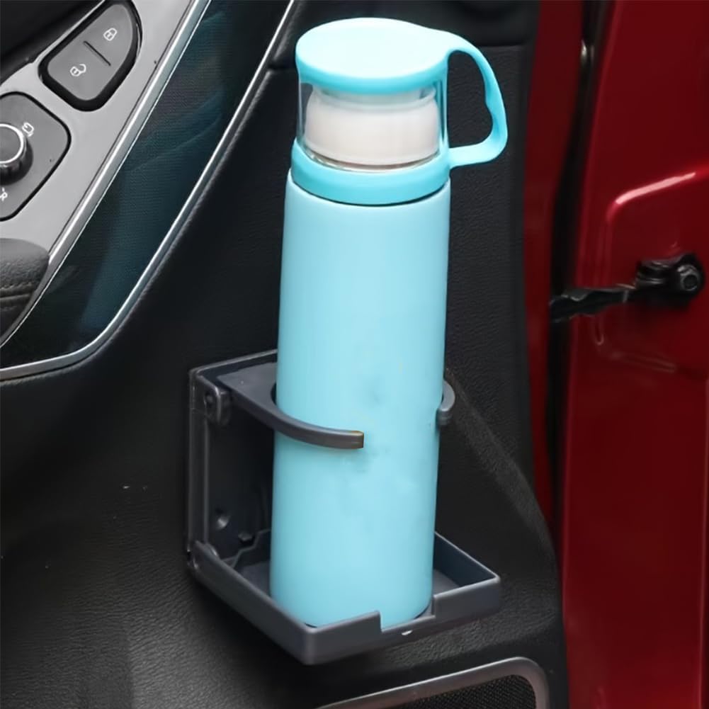 Klappbare Getränkehalter für Auto und Boot – 2er Set, passend für 60-100 mm
