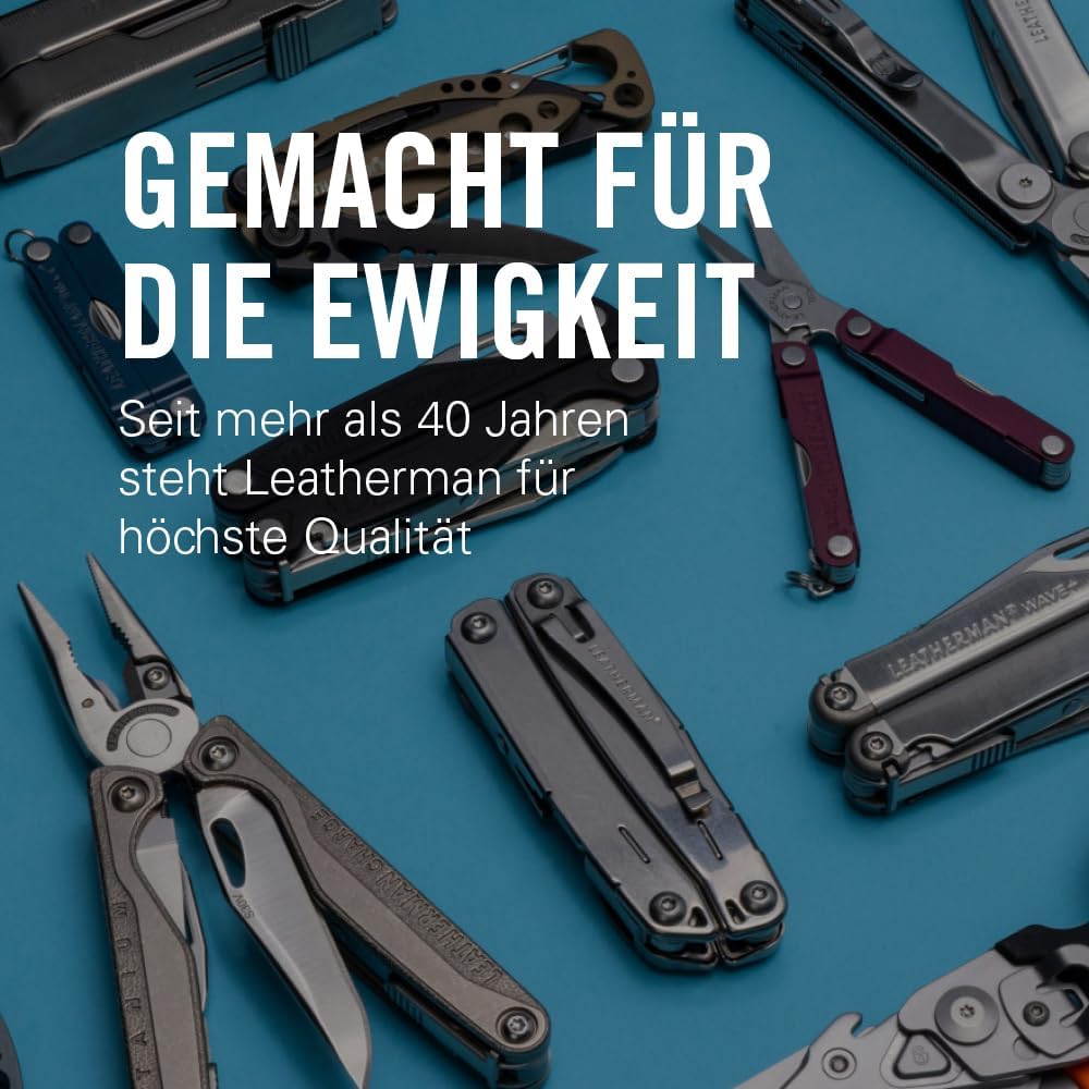 Leatherman Signal Multi-Tool für Camping & Survival - 19 Werkzeuge, grün