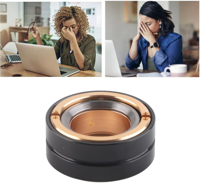 Tragbarer Magnetring Fidget Spinner für Stressabbau