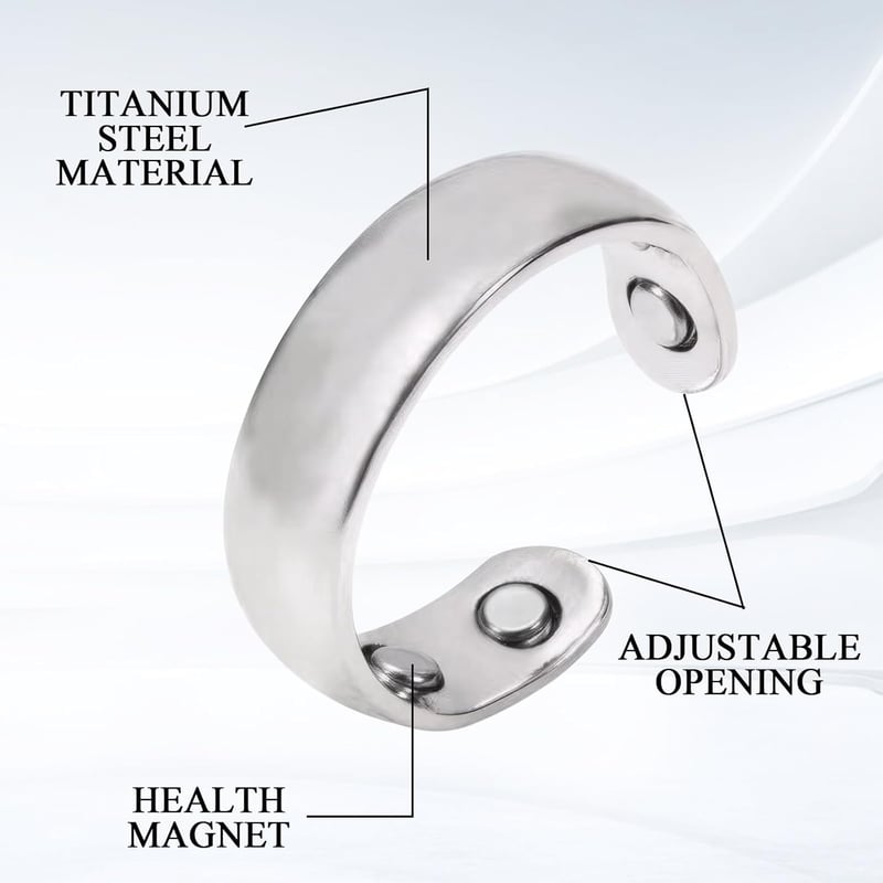 Einstellbare Magnetringe für Lymphdrainage und Entspannung (3er Set)