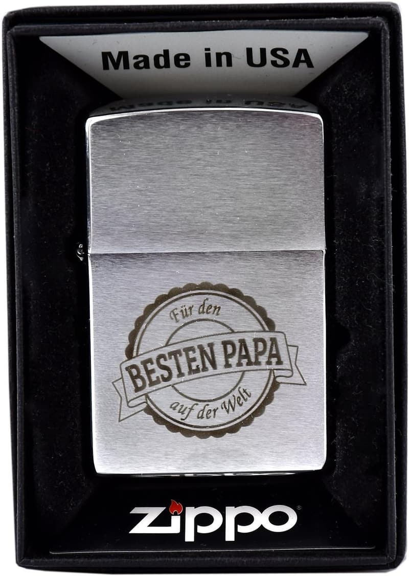 Graviertes Zippo Feuerzeug 