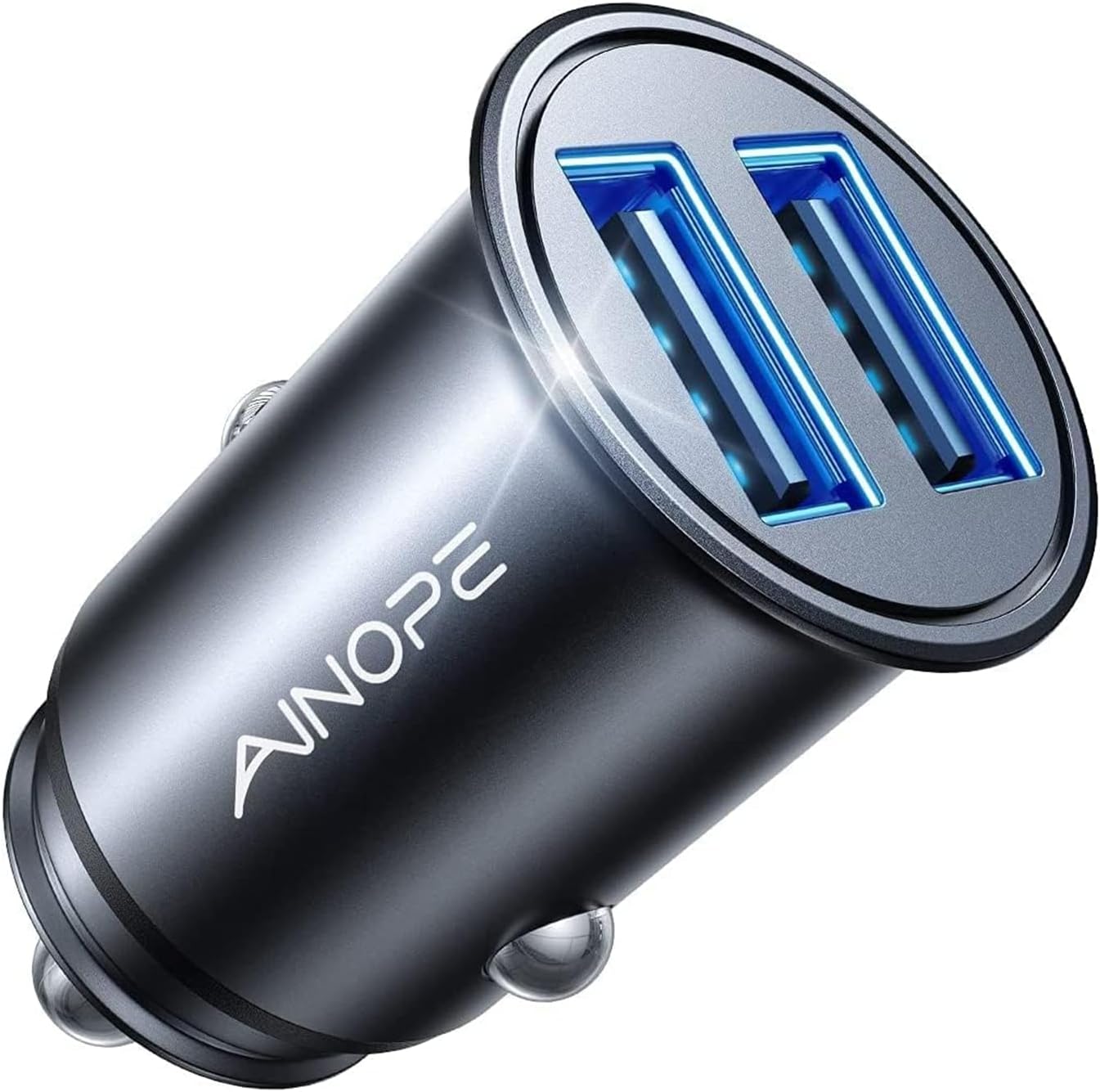 AINOPE 24W Mini USB Auto Ladegerät, 4.8A Zigarettenanzünder Adapter