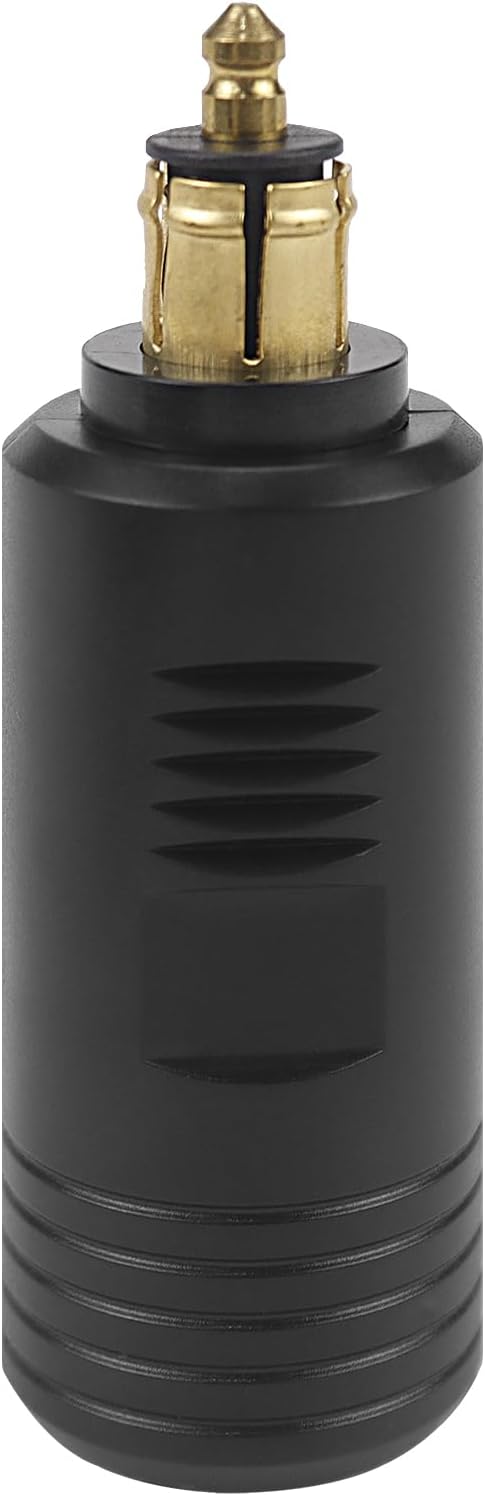 Zigarettenanzünder Adapter 12/24V mit DIN-Stecker und Euro-Buchse