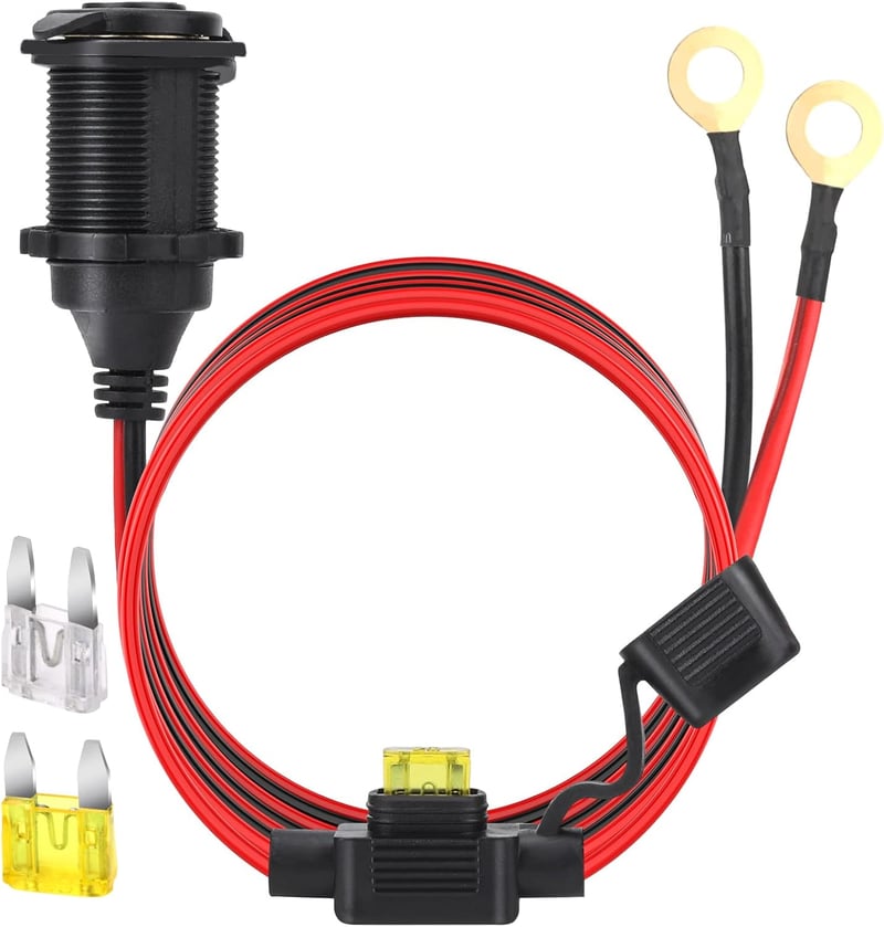Wasserdichter 12V/24V Zigarettenanzünder für Auto und Boot