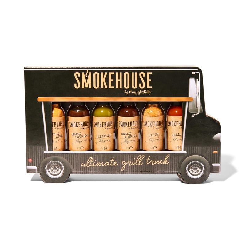 Gourmet Grillset für Männer – BBQ Rubs, Saucen & Zubehör in Geschenkverpackung