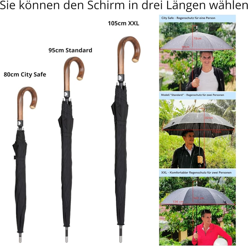Selbstverteidigungskurs: Sicherheitsschirm in 3 Größen