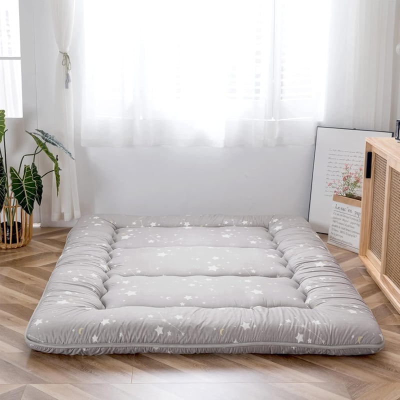 Faltbare japanische Futonmatratze 90 x 200 cm für Schlafsäle