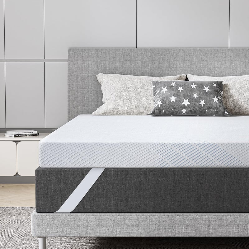 BedStory Gel Matratzentopper 180x200cm, 10cm Höhe, atmungsaktiv