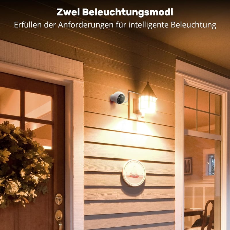 WUUK E27 Lampenfassung-Adapter für Überwachungskameras, IP65, Fernsteuerung