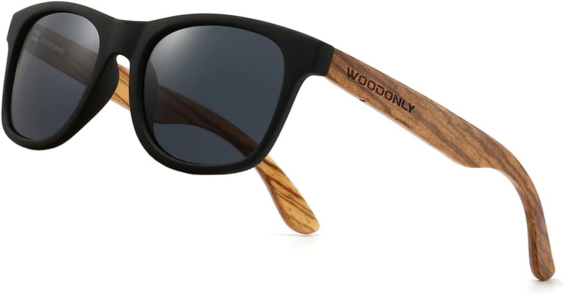 Holz Retro Polarisierte Sonnenbrille mit UV400 Schutz für Paare