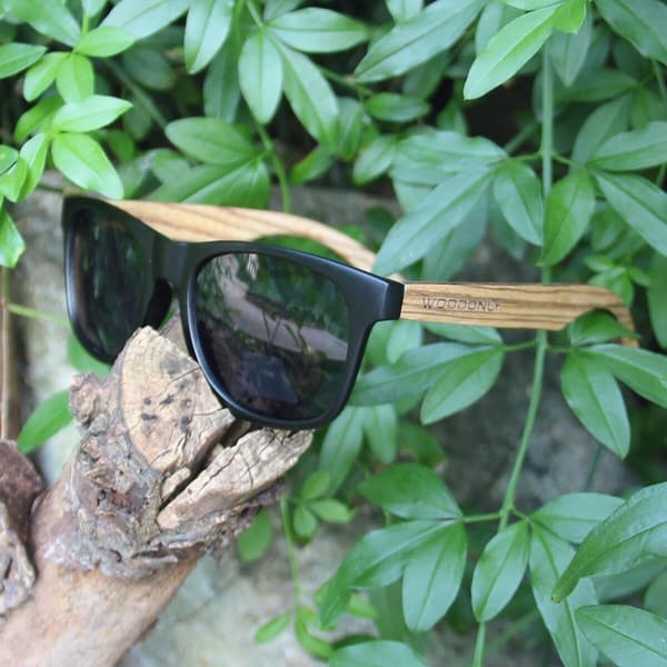 Holz Retro Polarisierte Sonnenbrille mit UV400 Schutz für Paare