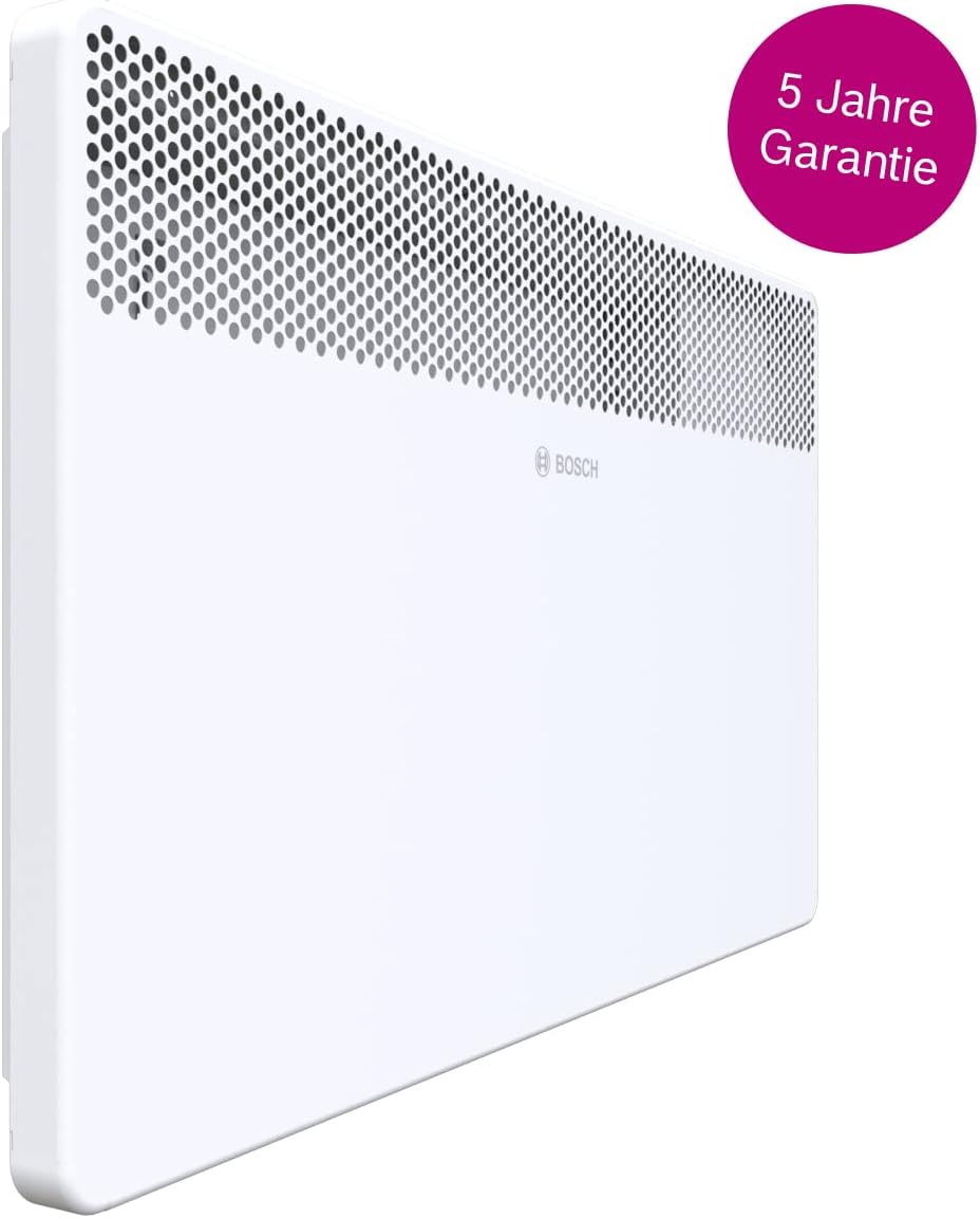 Bosch elektrischer Konvektor 2000W für 20m² mit Wochenprogramm