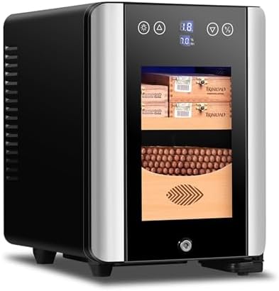 Elektrischer Zigarren-Humidor mit Temperaturregelung und Zedernholzregal