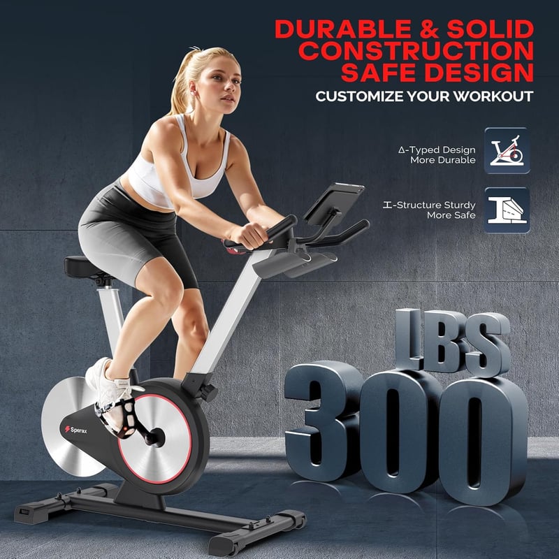 Spearx Ergometer Heimtrainer mit APP für zuhause